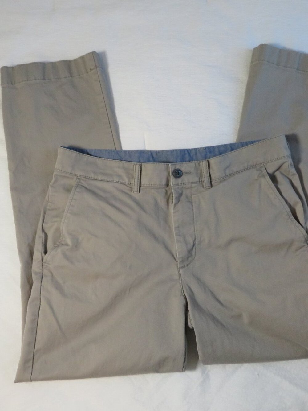 Men's Khaki LL Bean Pants Standard Fit 33x29